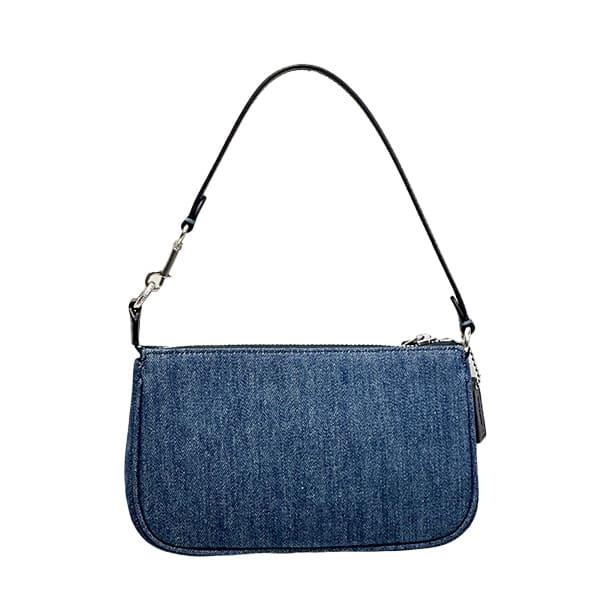 COACH（コーチ） 国内発送 ポーチ レディース 小物 デニム リベット 