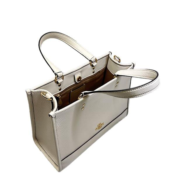 【良品】COACH コーチ　トートバッグ　2way ブラック　白　レザー　大容量 COACH コーチ トートバッグ 2way レザー ミニトート 各色 C4084