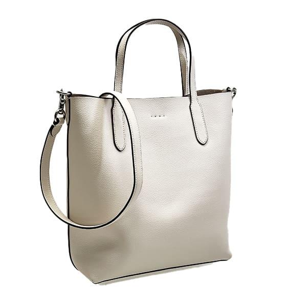 未使用・COACH・トートバック・ホワイト❤️ COACH（コーチ） モコモコが可愛い COACH CZ101 カーゴ トート バッグ