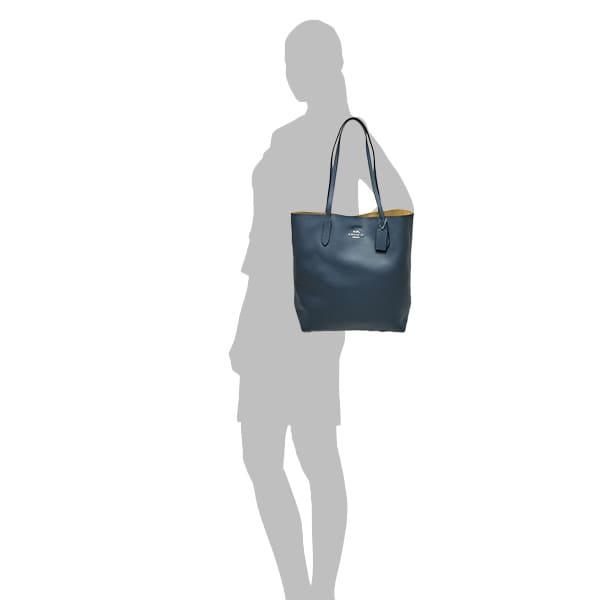 COACH（コーチ） 国内発送 バッグ レディース トートバッグ A4対応 レザー セア トート CP037 SV/DE デニム 爆買 ...