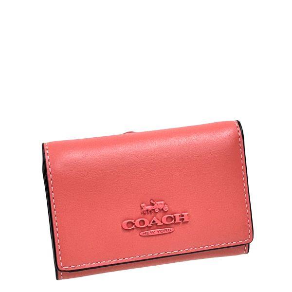 COACH（コーチ） 国内発送 財布 レディース 折り財布 レザー マイクロ 