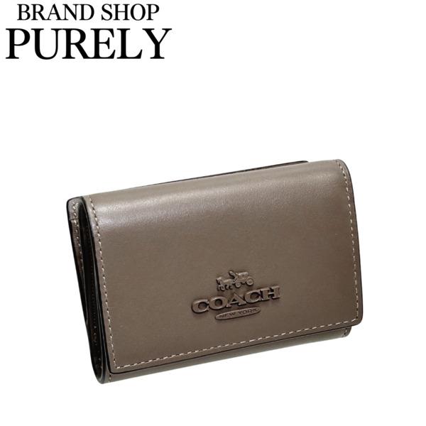 COACH（コーチ） 国内発送 財布 レディース 折り財布 レザー マイクロ
