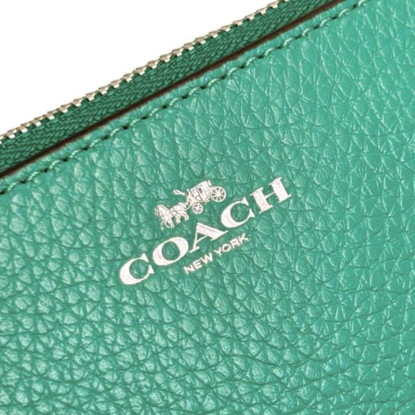 COACH（コーチ） 国内発送 ポーチ レディース 小物入れ レザー 