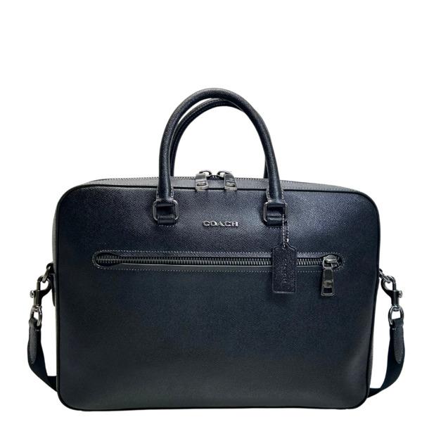 coach コーチ　ブラックレザー ビジネスバッグ コーチ ビジネスバッグ ブラック レザー