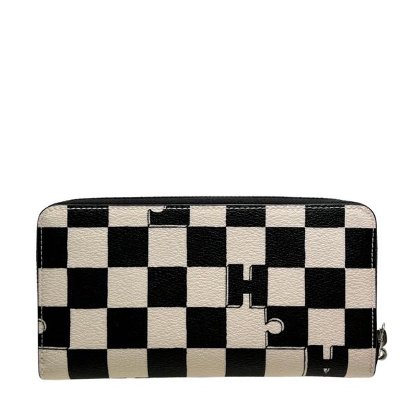 COACH（コーチ） 国内発送 財布 レディース 長財布 チェッカーボード 