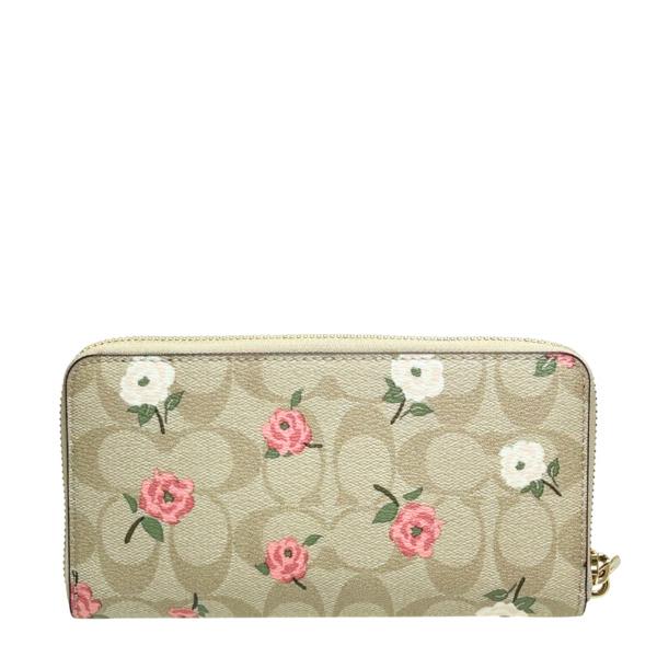 COACH コーチ 財布 レディース 長財布 シグネチャー フローラル