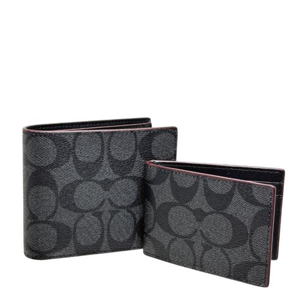 COACH コーチ 財布 メンズ 折り財布 シグネチャー 3in1 COACH コーチ 財布 メンズ 折り財布 シグネチャー 3in1