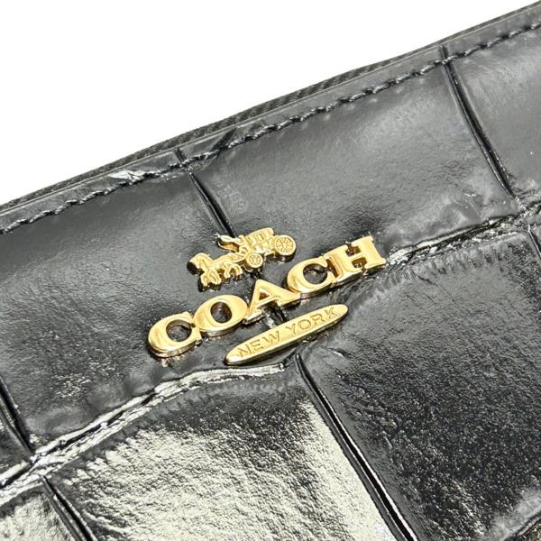 COACH コーチ 財布 レディース 長財布 クロコダイル エンボスド COACH コーチ 財布 レディース 長財布 クロコダイル エンボスド