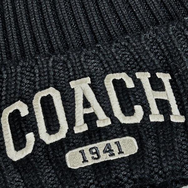 新品タグ付きCOACH 1941 エンブロイダード ニット帽 ビーニー 公式】コーチアウトレット | コーチ 1941 エンブロイダード ニット