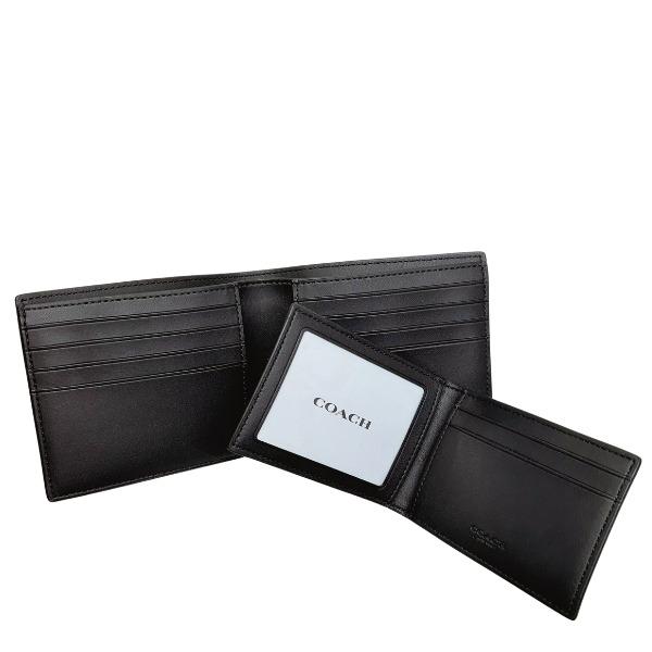 COACH コーチ 財布 メンズ 折り財布 シグネチャー 3in1 COACH コーチ 財布 メンズ 折り財布 シグネチャー 3in1
