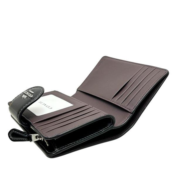 COACH 国内発送 コーチ 財布 レディース 折り財布 レザー ミディアム