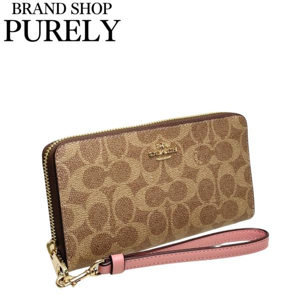 COACH（コーチ） 国内発送 財布 レディース 長財布 シグネチャー