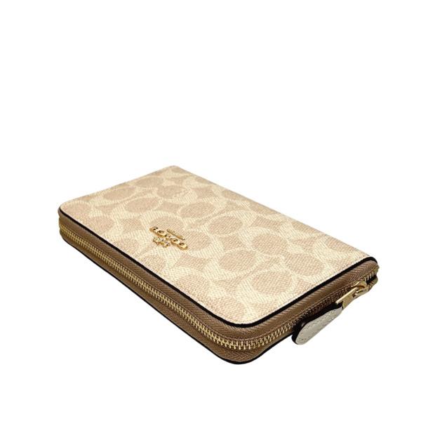 【新品未使用】COACH 長財布　シグネチャー　ブラック　ゴールド Amazon | [コーチ] 財布 長財布 C7360 ロング ジップ アラウンド