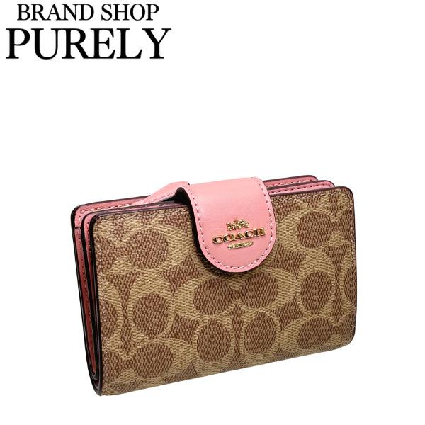 COACH（コーチ） 国内発送 財布 レディース 折り財布 シグネチャー
