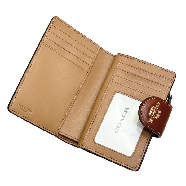COACH（コーチ） 二つ折り財布 レディース 財布 シグネチャー