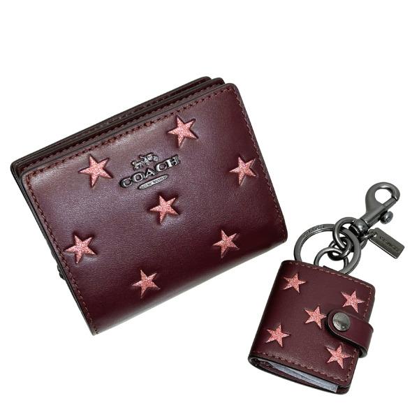 COACH コーチ 財布 レディース 折り財布 ボックスド スター COACH コーチ 財布 レディース 折り財布 ボックスド スター