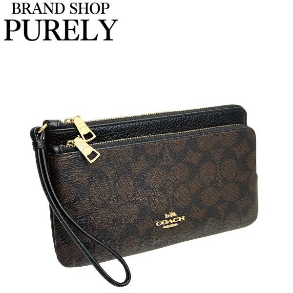 COACH（コーチ） 国内発送 財布 レディース ポーチ シグネチャー