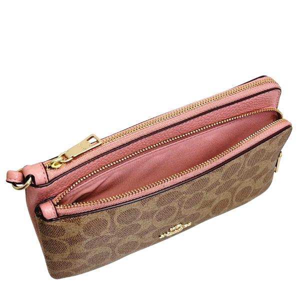 COACH コーチ 財布 レディース ポーチ シグネチャー ダブル COACH コーチ 財布 レディース ポーチ シグネチャー ダブル