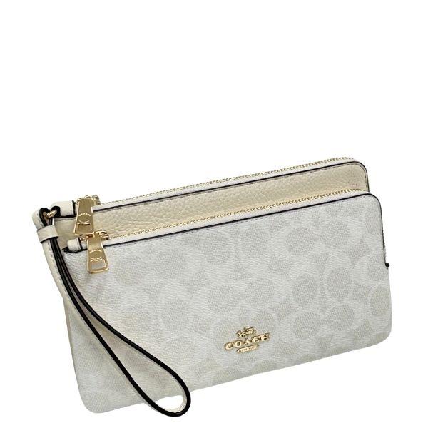 COACH（コーチ） 国内発送 財布 レディース ポーチ シグネチャー