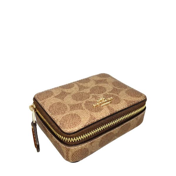 COACH（コーチ） 国内発送 ポーチ レディース 小物入れ シグネチャー
