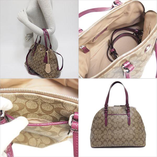 COACH（コーチ） 国内発送 バッグ レディース シグネチャー サッチェル