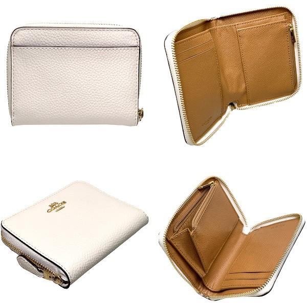 【新品】コーチ COACH 二つ折り財布  F24808 COACH（コーチ） 国内発送 財布 レディース 折り財布 レザー スモ−ル