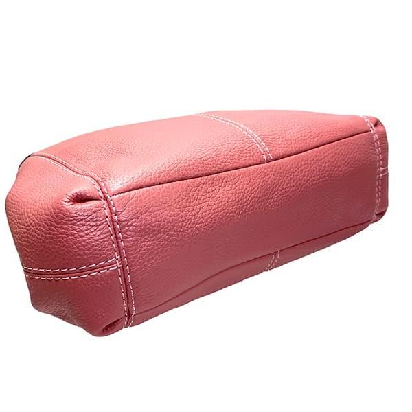 COACH コーチ バッグ レディース ショルダーバッグ ペブルド レザー  