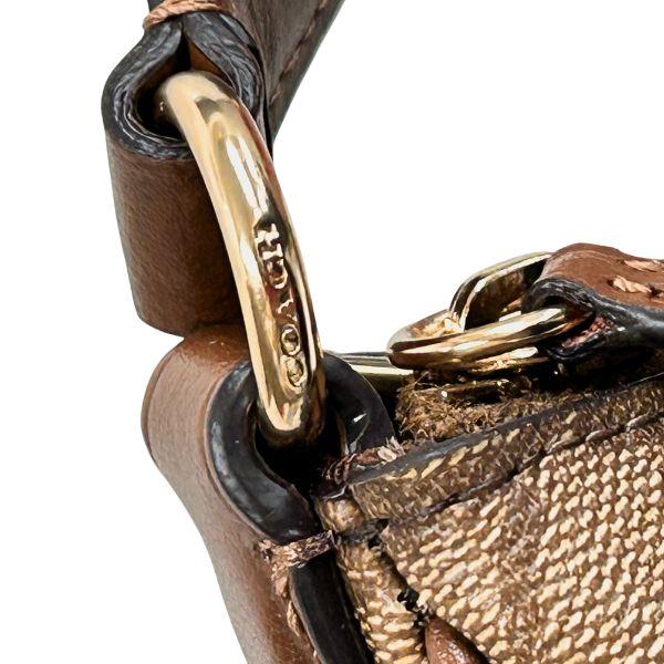 国内発送 コーチ バッグ レディース COACH ショルダーバッグ シグネチャー ジップ ショルダー バッグ F29209 IME74 カーキ×サドル 送料無料 爆買_3