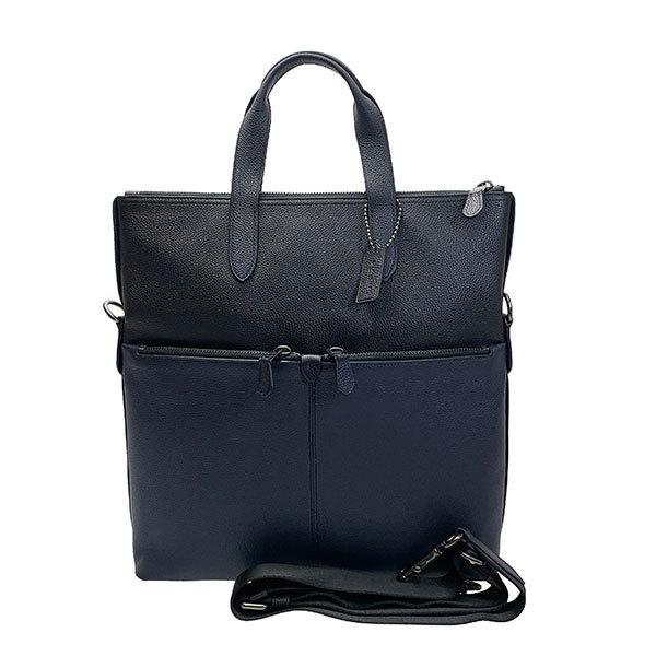 COACH コーチ バッグ メンズ トートバッグ カラーブロック レザー 