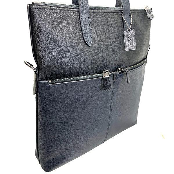 COACH コーチ バッグ メンズ トートバッグ カラーブロック レザー 