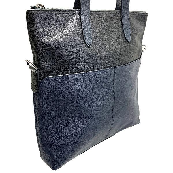 COACH コーチ バッグ メンズ トートバッグ カラーブロック レザー 