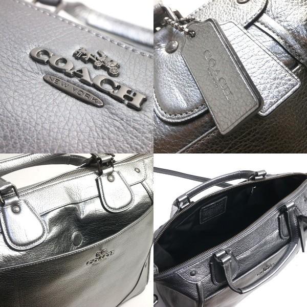 コーチ COACH サッチェルバッグ 2way上品デザイン珍しいグレーエレガント COACH（コーチ） 国内発送 バッグ レディース 2WAY トート グレイン