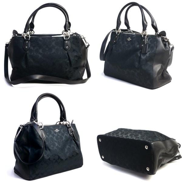 国内発送 コーチ COACH バッグ レディース トート 12CM シグネチャー コレット キャリーオール F36376 SBKBK ブラック&times;ブラック 送料無料