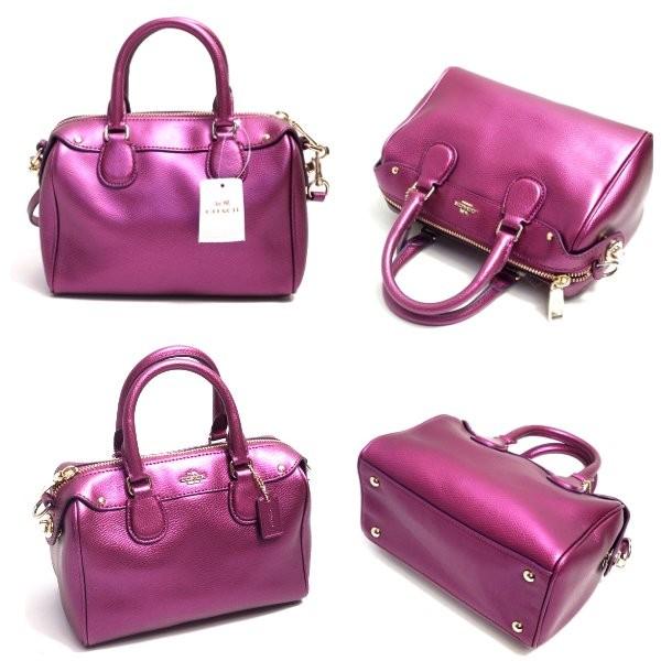 COACH コーチ バッグ レディース 2WAY 斜めがけ クロスグレイン レザー