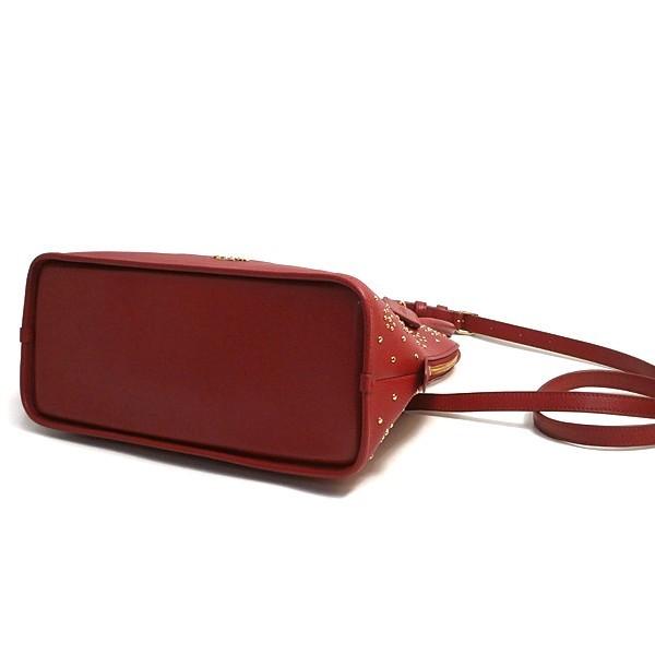 コーチ COACH バッグ レディース 2WAY バッグ 斜めがけ クロスグレイン レザー スタッズド ドームド サッチェル F36669 IME8B クラシックレッド COACH バッグ レザー スタッズド ドームド F36669 IME8B