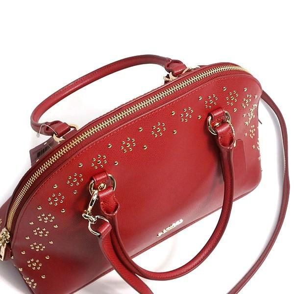 コーチ COACH バッグ レディース 2WAY バッグ 斜めがけ クロスグレイン レザー スタッズド ドームド サッチェル F36669 IME8B クラシックレッド COACH バッグ レザー スタッズド ドームド F36669 IME8B
