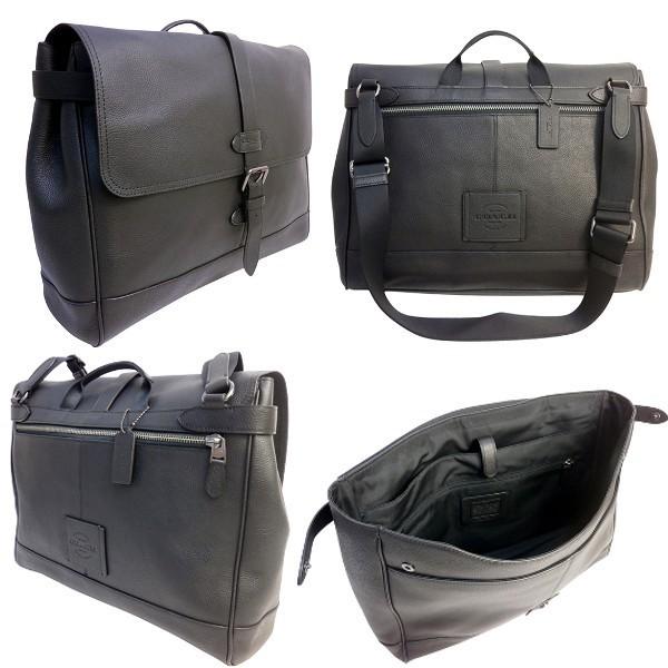 美品　COACH ハドソン メッセンジャー ショルダーバッグ レザー COACH 国内発送 コーチ バッグ メンズ ショルダーバッグ レザー