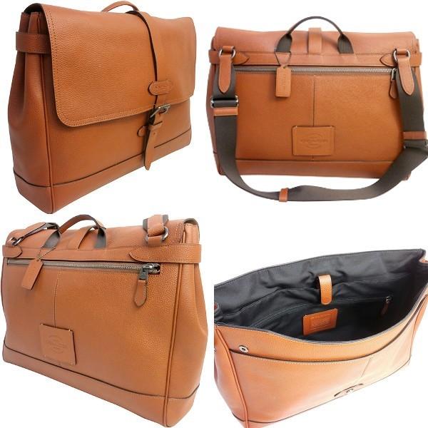 美品　COACH ハドソン メッセンジャー ショルダーバッグ レザー COACH 国内発送 コーチ バッグ メンズ ショルダーバッグ レザー