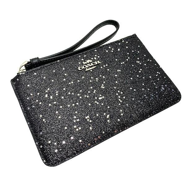 COACH 国内発送 コーチ ポーチ レディース スター グリッター