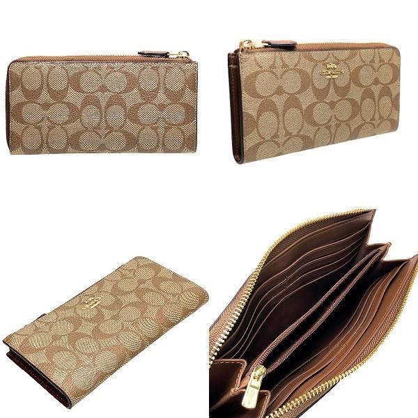 COACH 国内発送 コーチ 財布 レディース 長財布 シグネチャー L