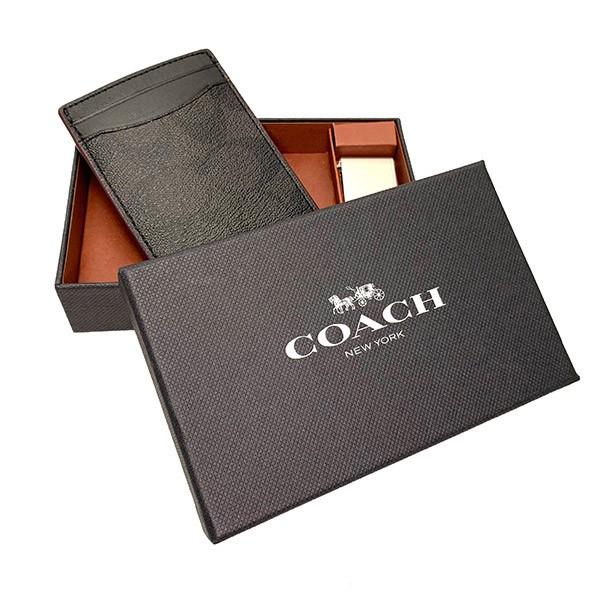 COACH 国内発送 コーチ メンズ カードケース シグネチャー