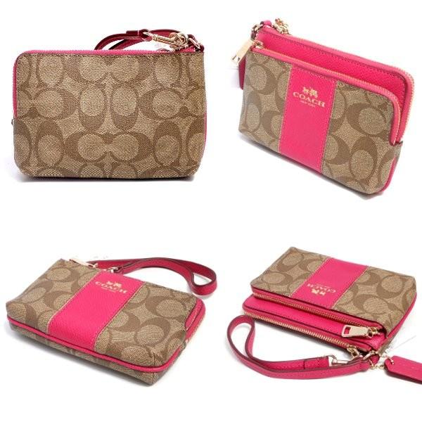COACH（コーチ） 国内発送 ポーチ レディース 小物入れ シグネチャー