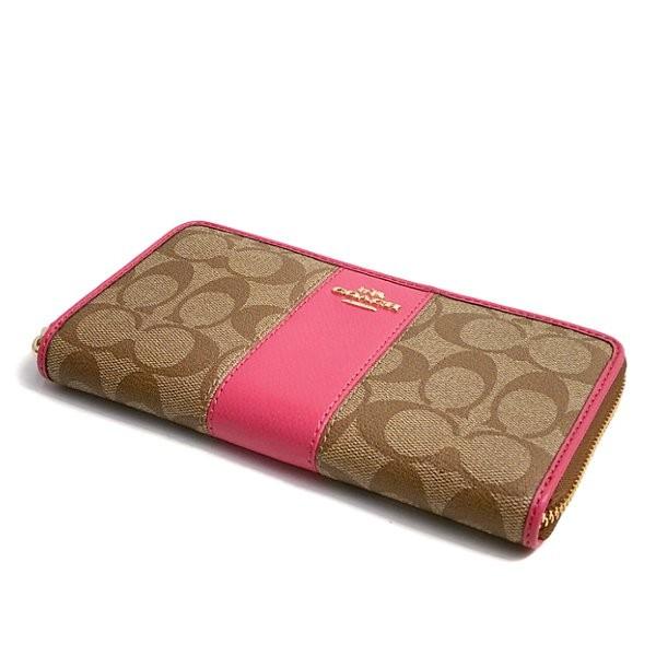 美品☆　COACH長財布　レディース COACH コーチ 財布 レディース 長財布 シグネチャー