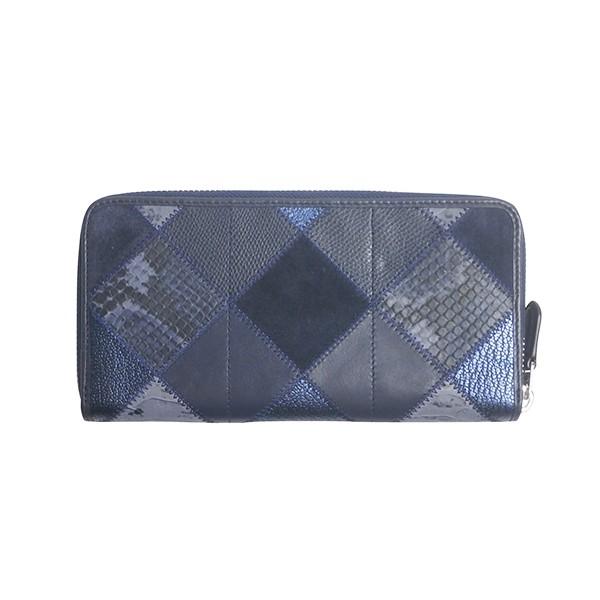 COACH コーチ 財布 レディース パッチワーク レザー アコーディオン 