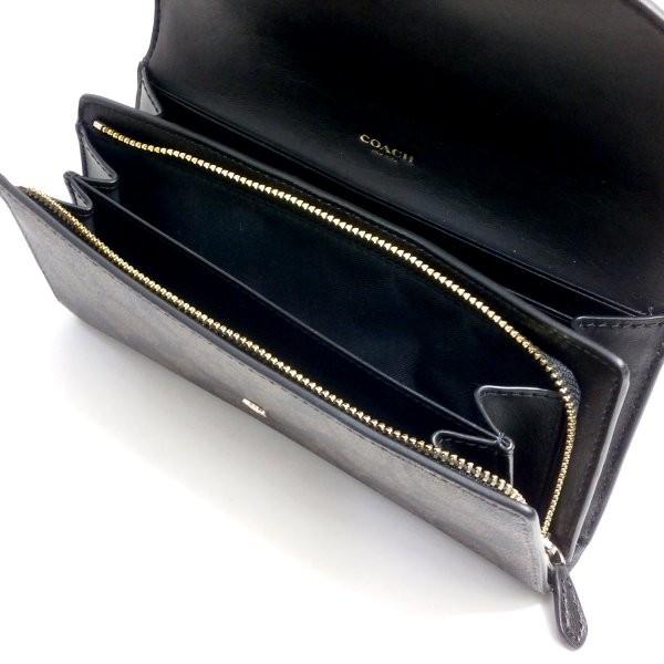 COACHコーチ長財布　レディースサットンシグネチャースリムエンベロープ　黒 楽天市場】【送料無料】コーチ COACH サットン シグネチャー スリム