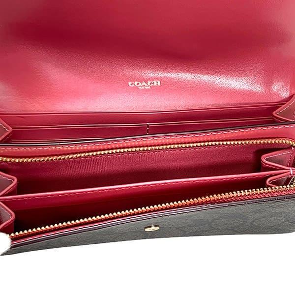 COACH（コーチ） 国内発送 財布 レディース 長財布 シグネチャー
