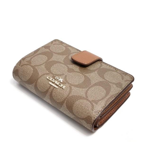 COACH（コーチ） 国内発送 財布 レディース シグネチャー ミディアム