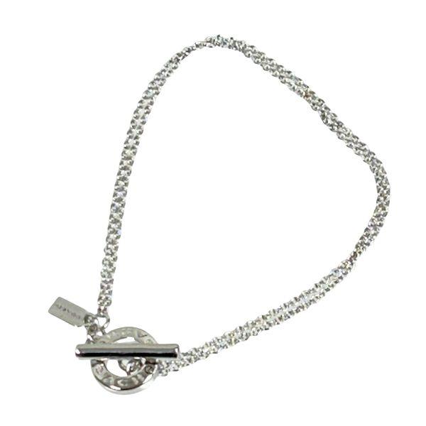 美品 COACHコーチ レディース腕時計ラインストーン オールシルバー箱付ブレス COACH（コーチ） 国内発送 アクセサリー レディース ブレスレット 小物