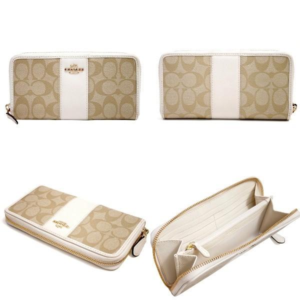 コーチ COACH アコーディオン ジップアラウンドシグネチャー F54630 COACH 国内発送 コーチ 財布 レディース 長財布 シグネチャー