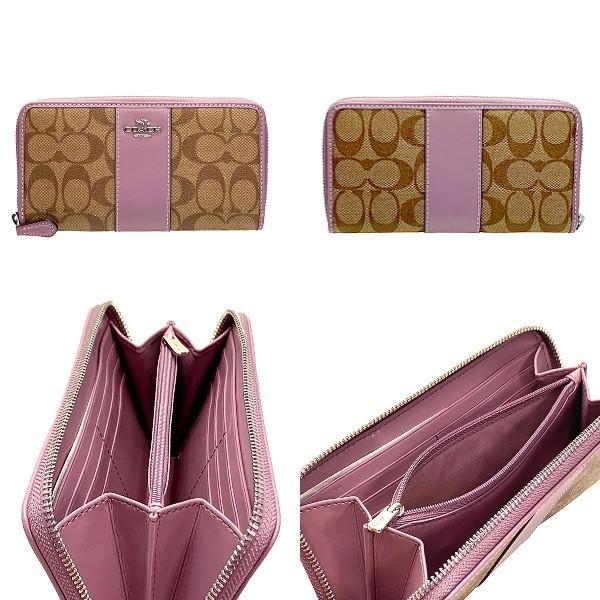 コーチ COACH アコーディオン ジップアラウンドシグネチャー F54630 COACH 国内発送 コーチ 財布 レディース 長財布 シグネチャー